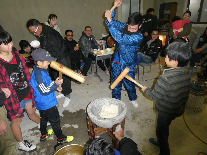 令和1年12月 もちつき大会